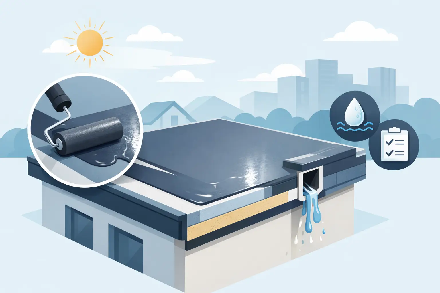 GRP Fibreglass Flat Roofing Explained