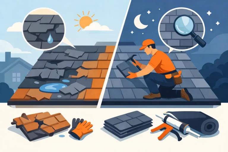 Roof repairs: what to fix and when
