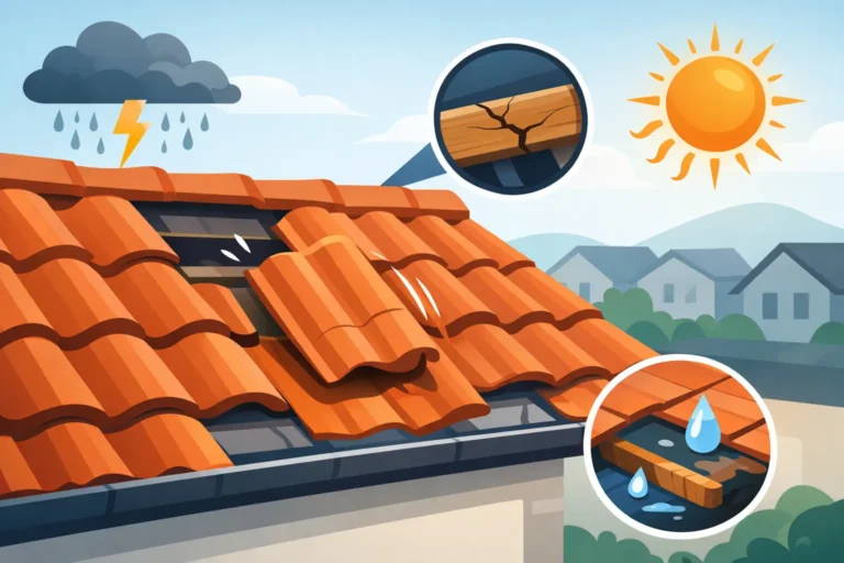 What Causes Roof Tiles to Slip?