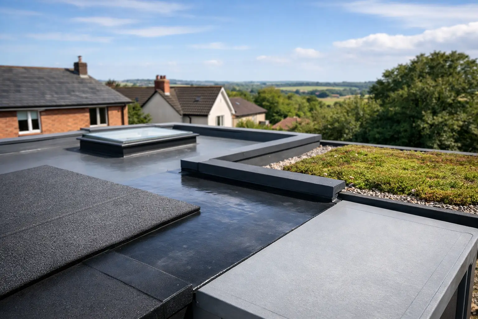 Best Flat Roof Materials for UK Properties