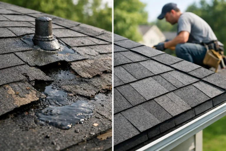 Roof Leak Repair Before and After Explained