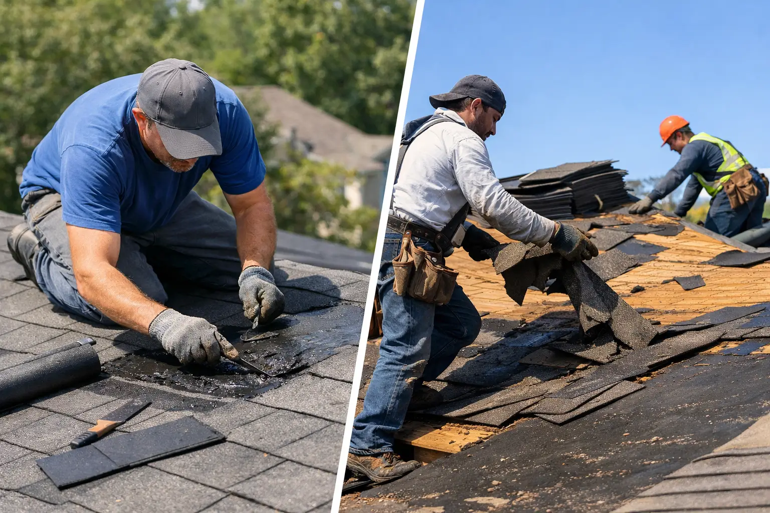 Roof Patching Versus Replacement: Which Is Best?